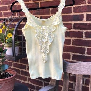 Cotton vintage inspired camisole tank top